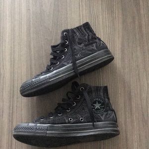 Converse denim high tops
